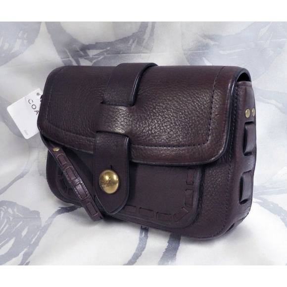 ❤️NEW COACH LEGACY THOMPSON BROWN LEATHER LARGE WRISTLET BAG 65TH ANNIVERSARY❤️ - Picture 9 of 10